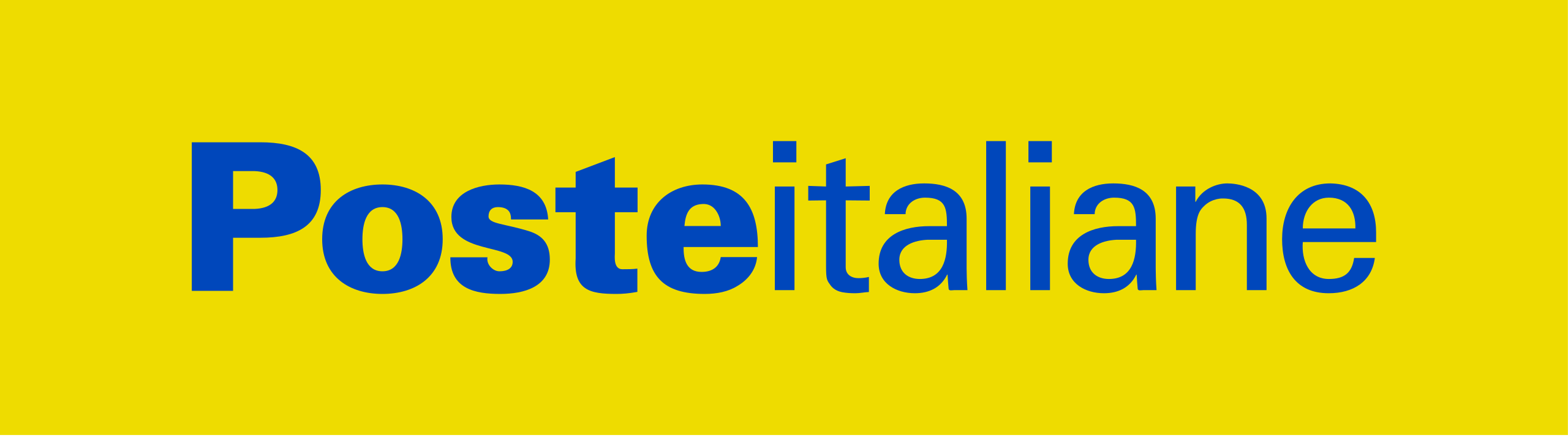 Il logo di Poste Italiane